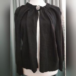 Jennifer Lopez Cardigan, size xl, black.